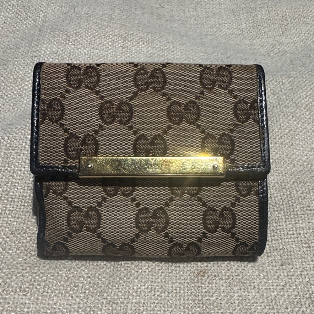 GUCCI Brown Monogram Wallet